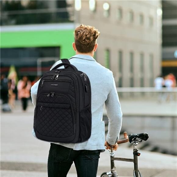 KROSER Travel Laptop Backpack 17 Inch Large Computer Backpack Water-Repellent main image 5